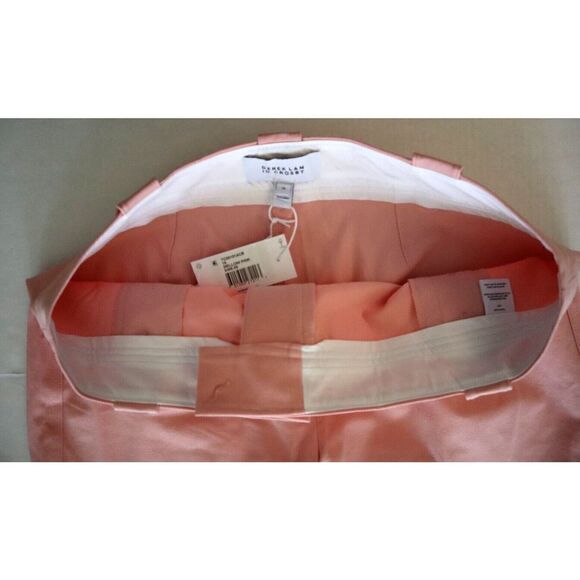 Derek Lam 10 Crosby Women's Sz 16 Mellow Pink Robertson Crop Flare Pants - Picture 9 of 10